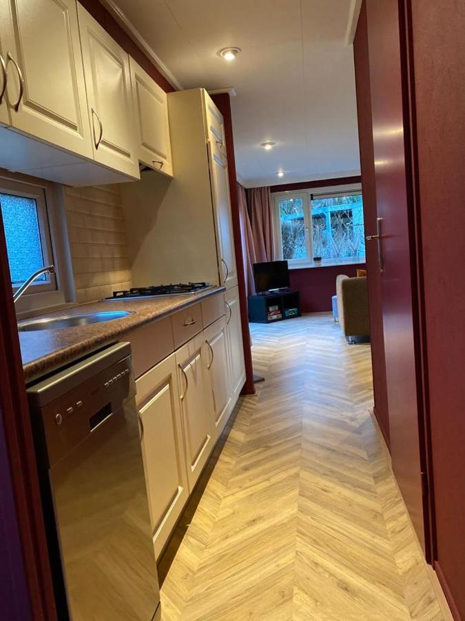 Sfeervolle Chalet Op De Veluwe In Hoenderloo酒店 外观 照片