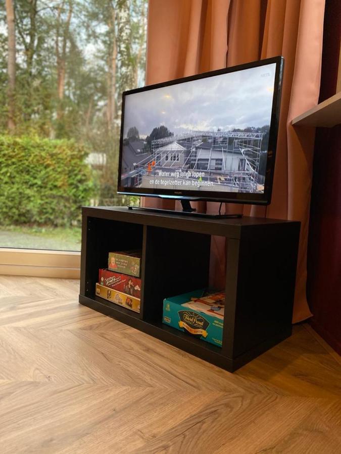 Sfeervolle Chalet Op De Veluwe In Hoenderloo酒店 外观 照片